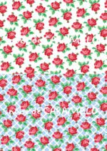 Papel de azúcar mix rosas