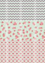 Papel de azúcar mix verde