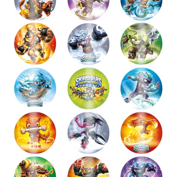 Papel de azucar Skylanders 1