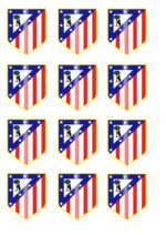 Papel galletas Atlético