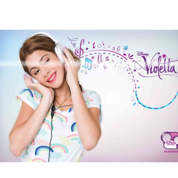 Papel de azucar Violetta 6