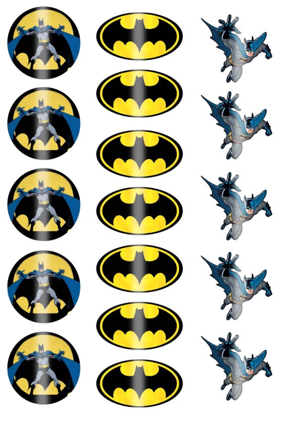 Papel de azucar Batman