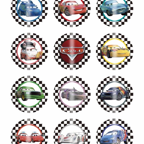 Papel de azucar nuevo Cars 3