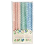 Pajitas de papel surtidas