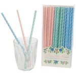 Pajitas de papel surtidas