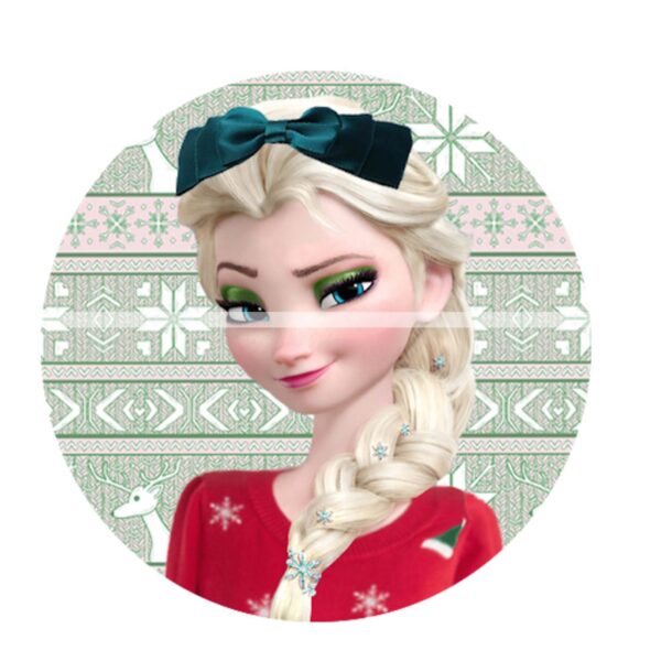 Papel de azucar tarta Frozen Navidad 2