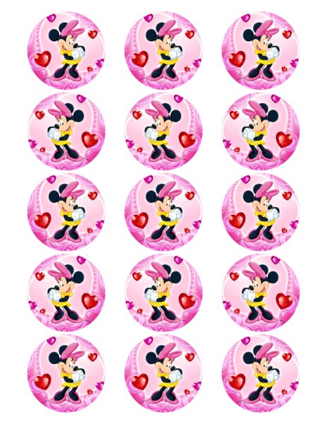 Papel de azucar Minnie 3