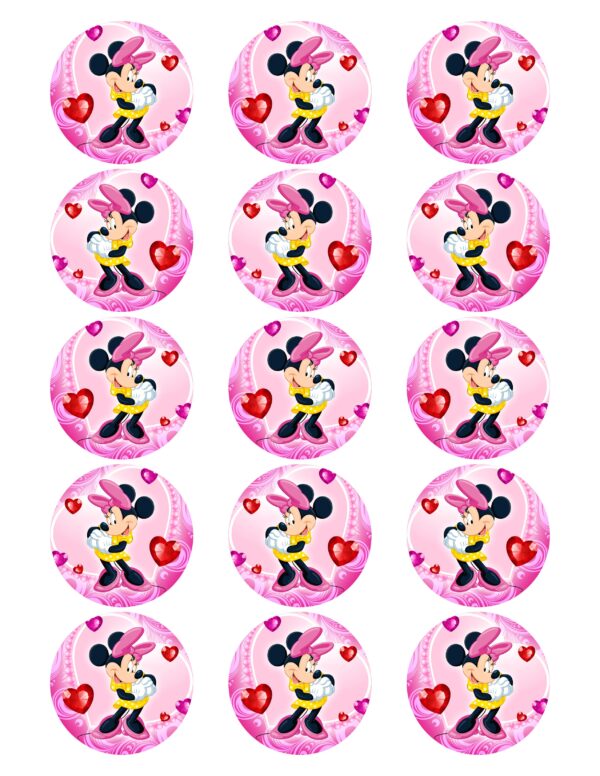 Papel de azucar Minnie 3