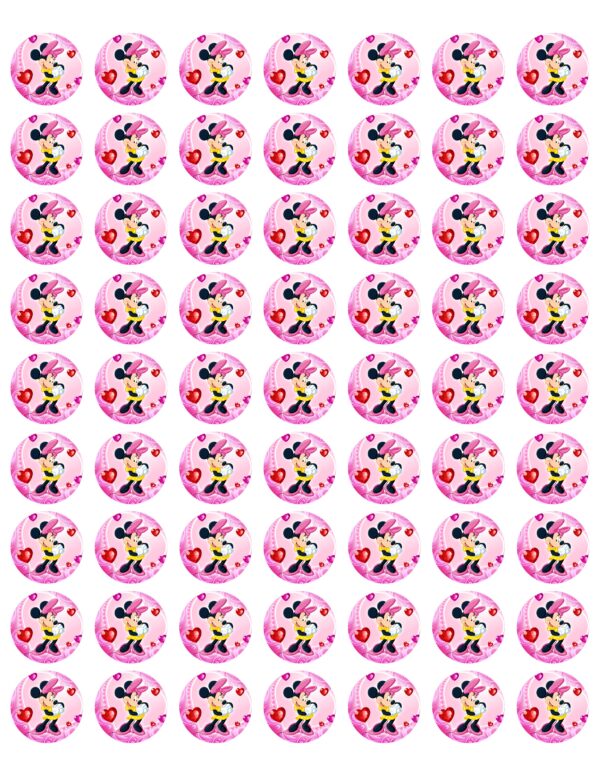 Papel de azucar Minnie 4