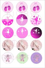 Papel de azúcar Bailarina