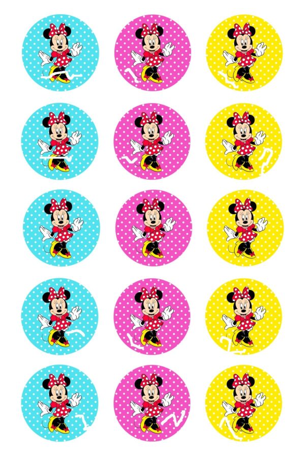 Papel de azucar Minnie 4