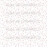 Confetti Topos pequeños rosas