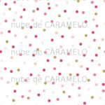 Confetti Topos rosa y oro 1