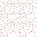 Confetti Topos rosa y oro 2