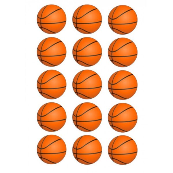 Papel balones baloncesto