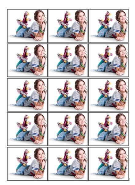 Papel Soy Luna galletas cuadradas 2