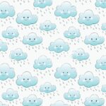 Papel de azúcar nubes 3