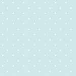 Papel de azúcar topos blancos y mint