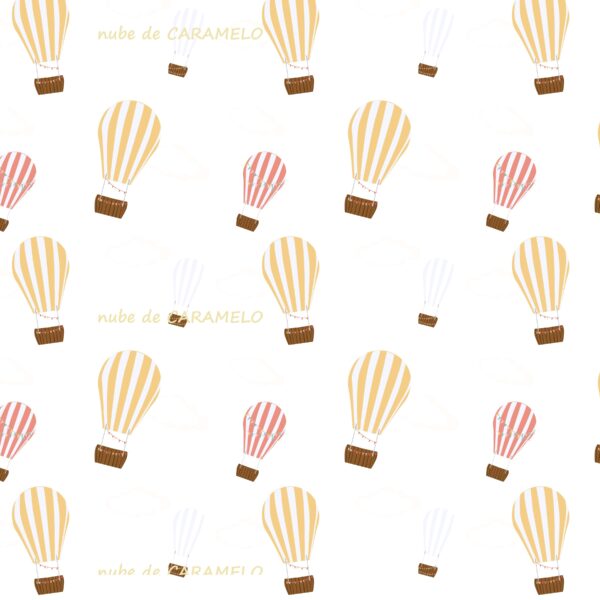 Papel de azúcar globos 3