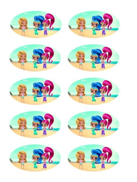 Papel Shimmer y Shine 2
