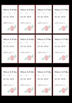 Papel de azúcar bodas 5