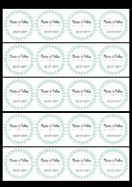 Papel de azúcar bodas 6