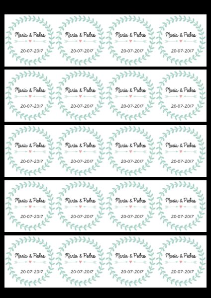 Papel de azúcar bodas 6