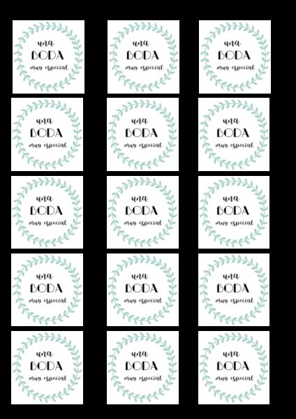 Papel de azúcar bodas 7