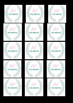 Papel de azúcar bodas 11