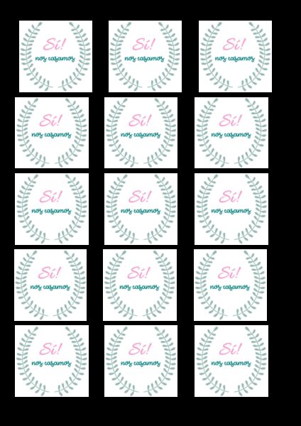 Papel de azúcar bodas 11