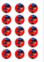 Papel Ladybug 5 cm 3