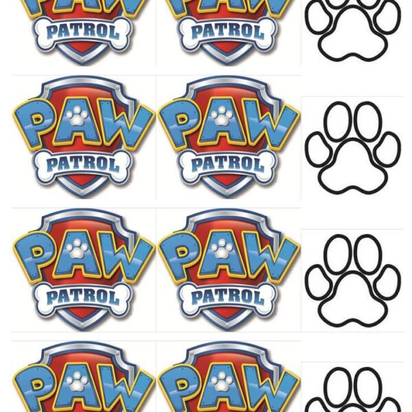 Papel de azúcar patrulla Canina 5