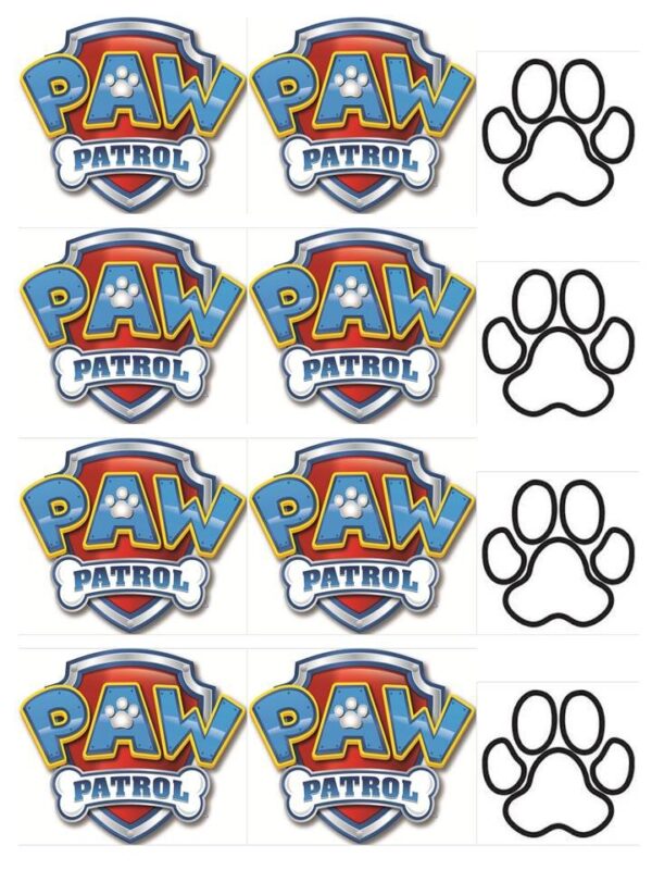 Papel de azúcar patrulla Canina 5