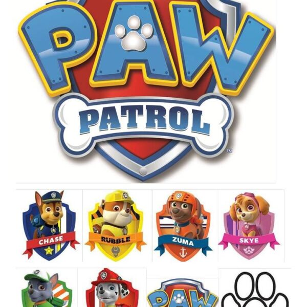 Papel de azúcar patrulla Canina 7