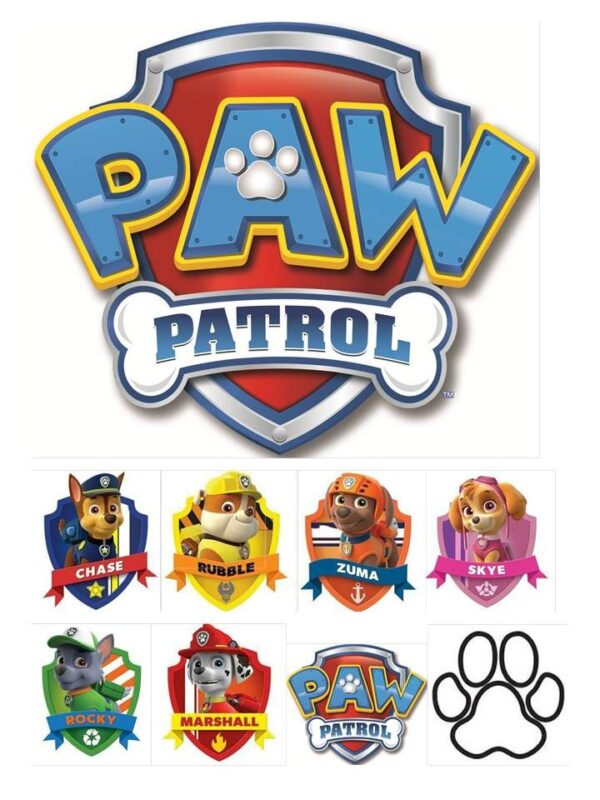 Papel de azúcar patrulla Canina 7