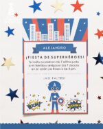 Capitán América invitaciones