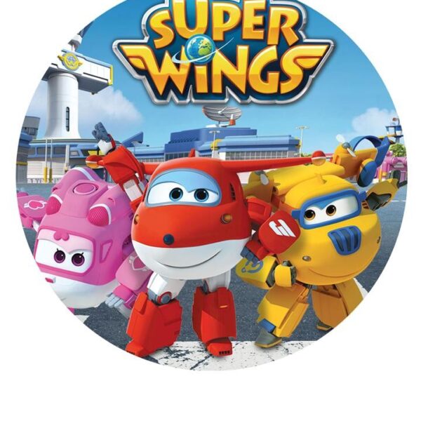 Papel tarta superwings 8