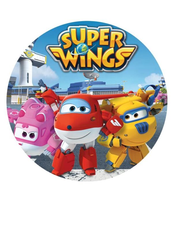 Papel tarta superwings 8