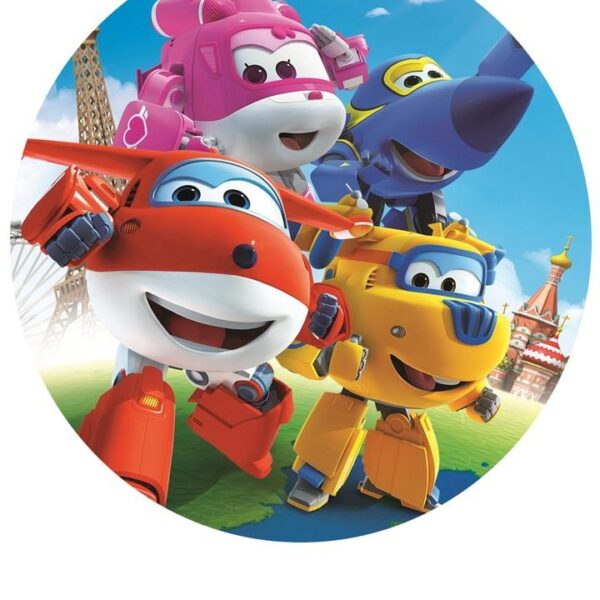 Papel tarta superwings 9