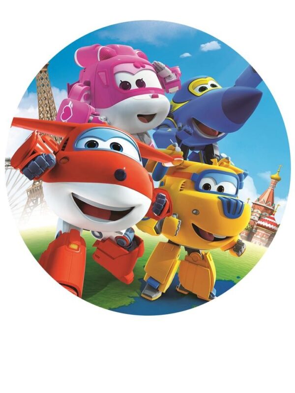 Papel tarta superwings 9