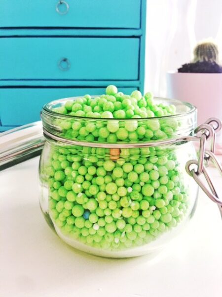 Bolitas de porex color azúl 1 Kg