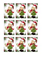 Papel de azúcar Navidad 13