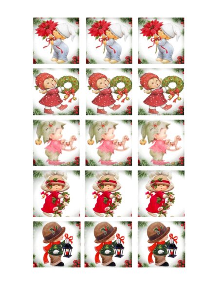 Papel de azúcar Navidad 15