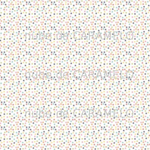 Chocotransfer Confetti estrellas pequeñas colores