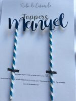 Topper Dorado Personalizado