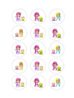 Papel de azúcar Pin y Pon 1