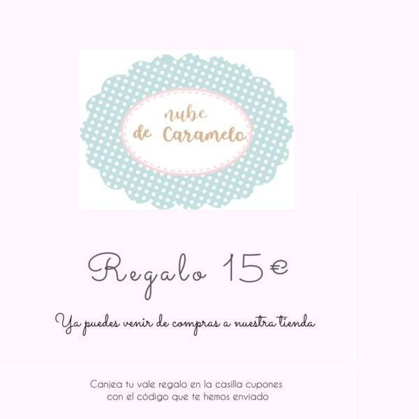 Vale regalo 15€