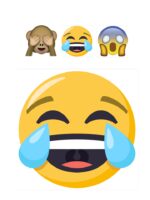 Papel emoji 3 para tarta