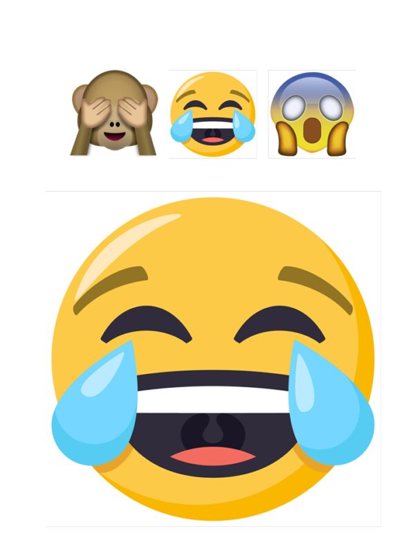 Papel emoji 3 para tarta