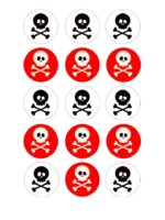 papel de azúcar Piratas 2